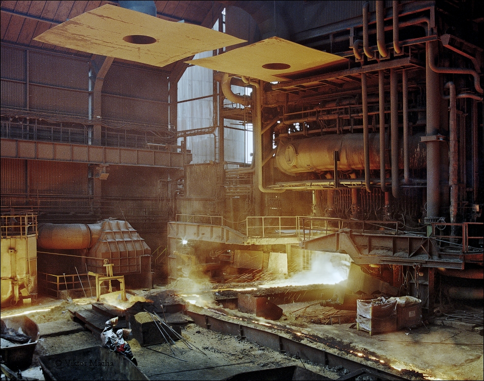 ArcelorMittal Ostrava, blast furnace no.2 cast house