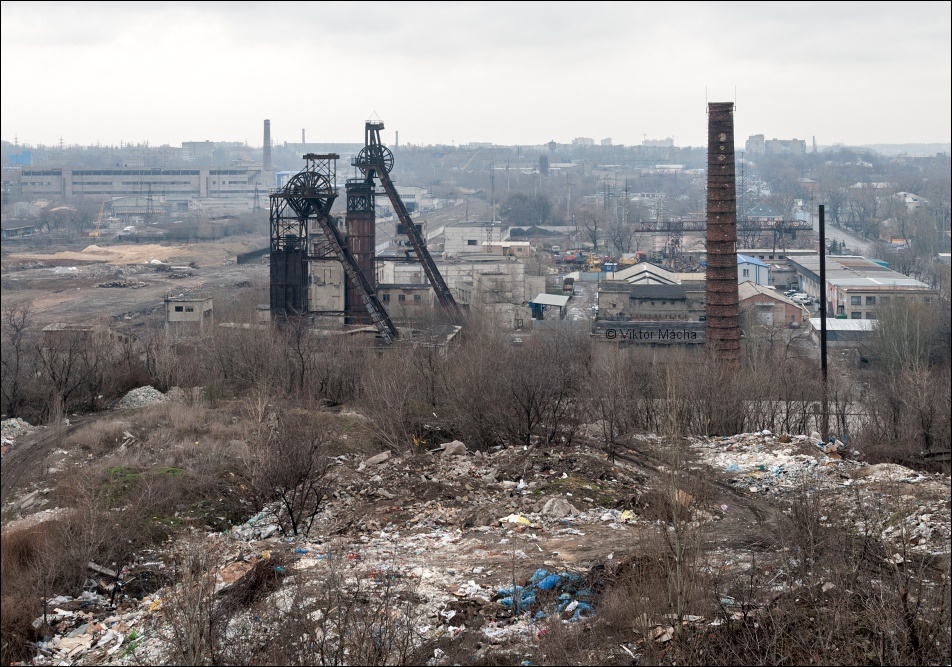 Smolyenka colliery, Donetsk (Donbas)