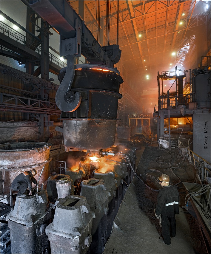 Ural Steel Novotroitsk, ingots teeming