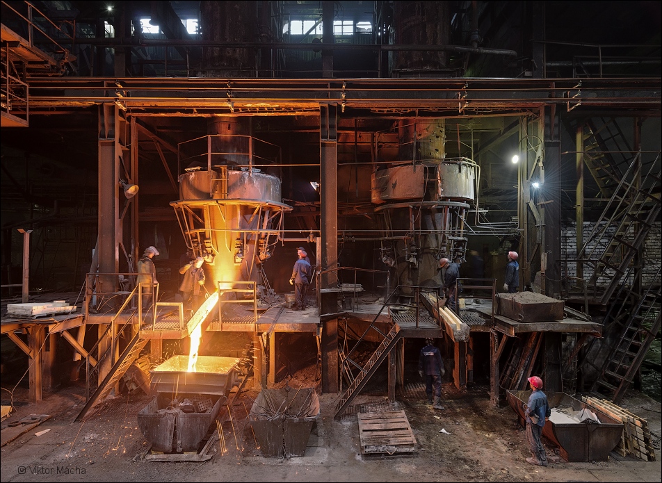 Pashiya ironworks, iron foundry