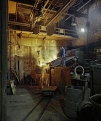 KD Foundry, induction furnace tapping