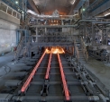 Metalfer Steel mill, continuous caster