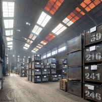 Saint-Gobain Telford - cores storage