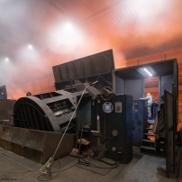 Siempelkamp foundry - induction furnace...