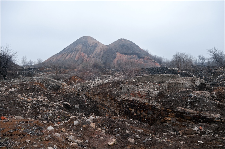 waste dump, Gorlovka (Donbas)