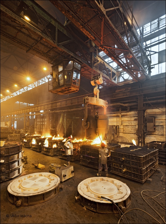 Huta Małapanew, steel casting