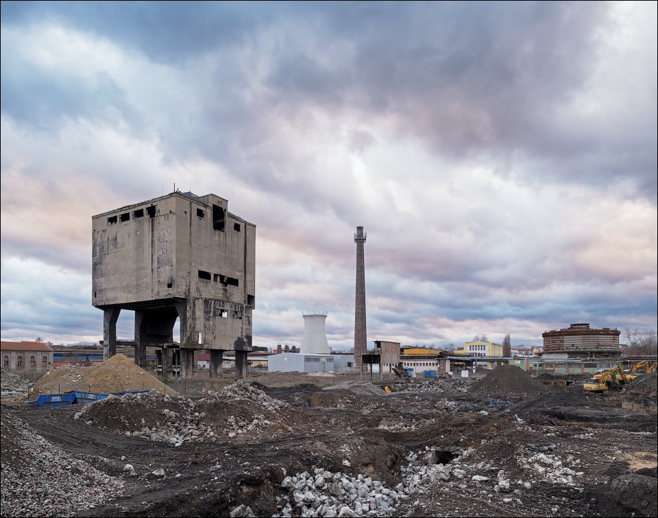 Koksovna Koněv, industrial ruins