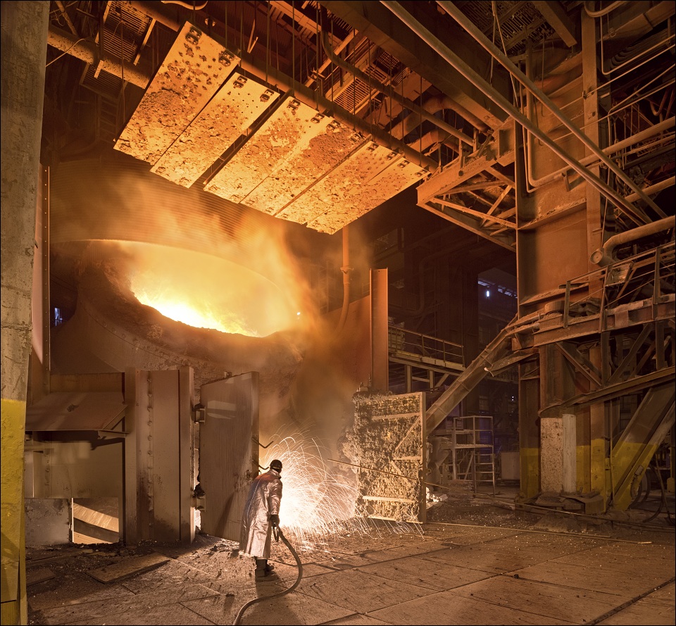 Metinvest Azovstal, work in the steel mill