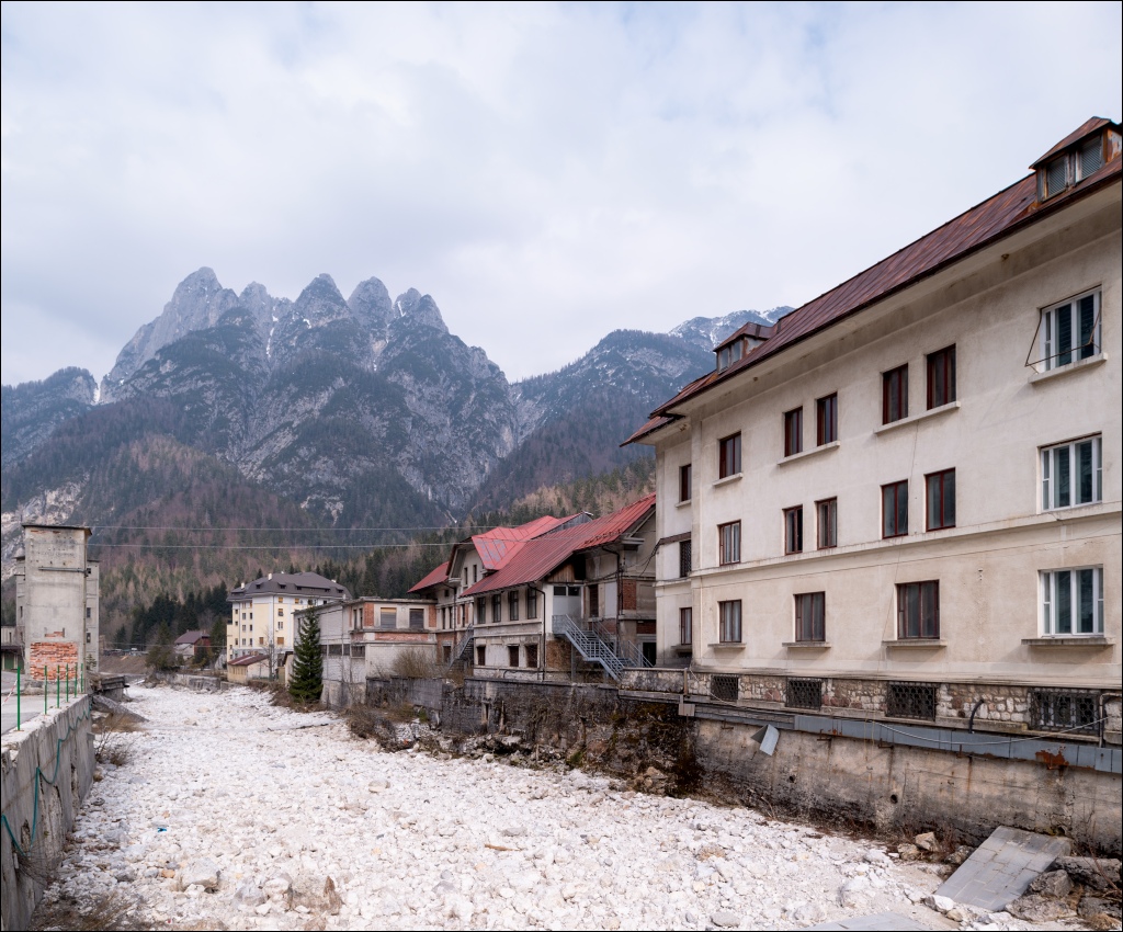 Miniera di Raibl, the mining town and Cinque Punte