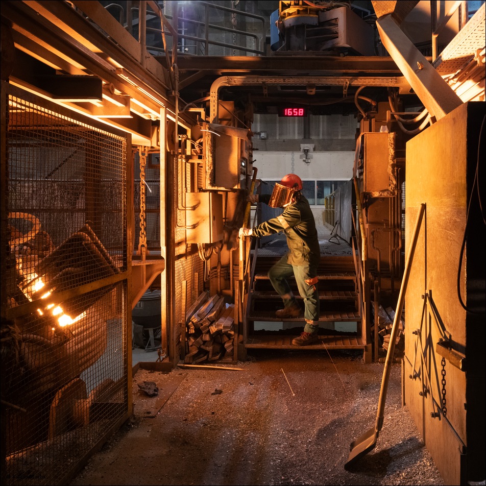 Nunki Steel - at the ladle furnace