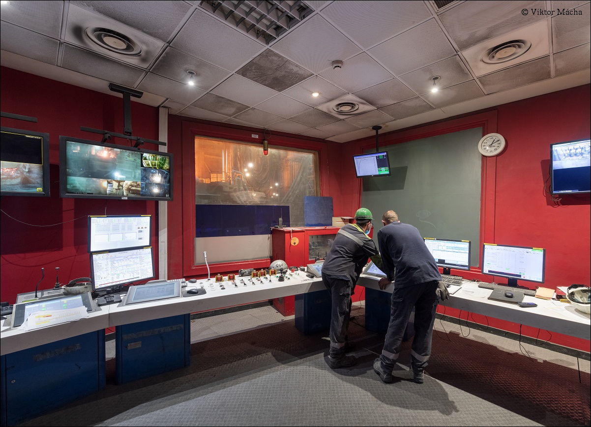 SaarStahl Ascoval - EAF control room