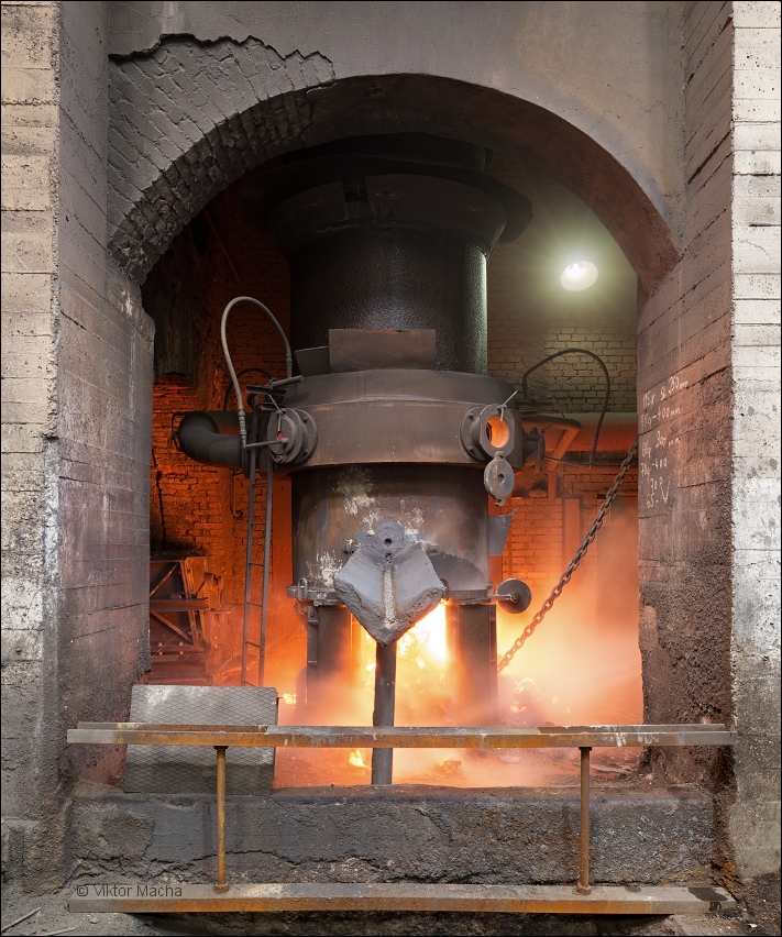 Buzuluk Komarov, cupola furnace