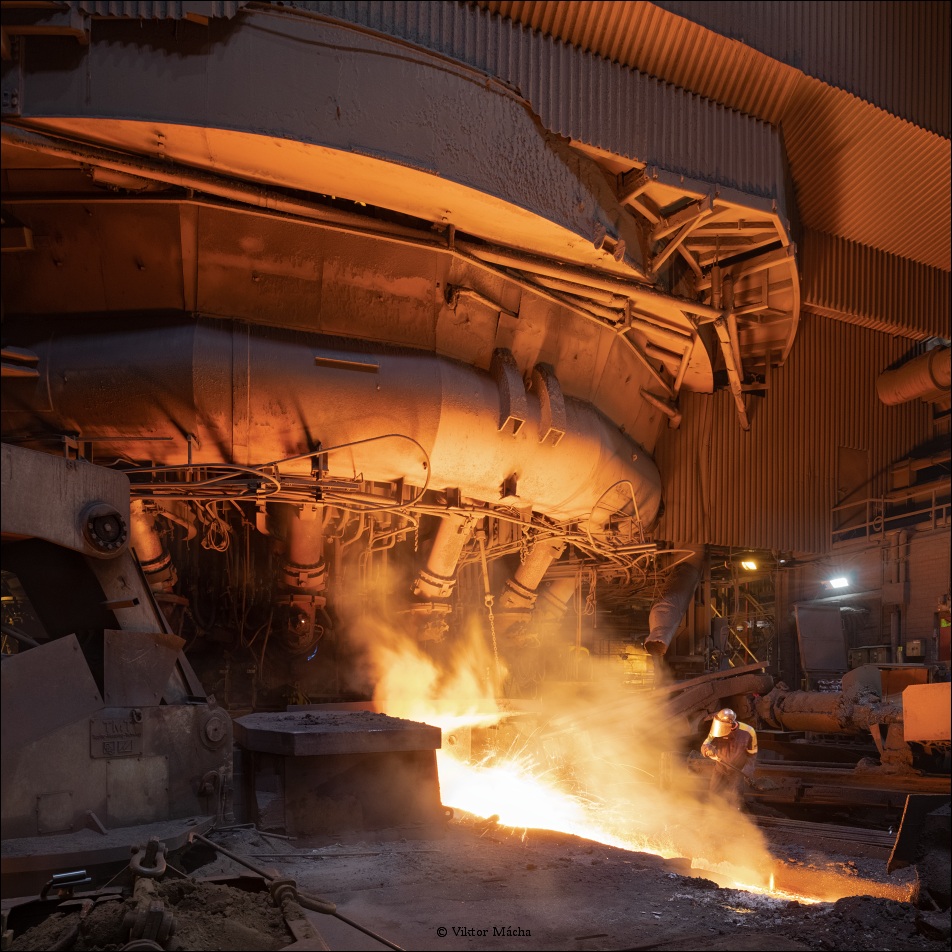 SSAB Raahe - tapping the blast furnace no.2