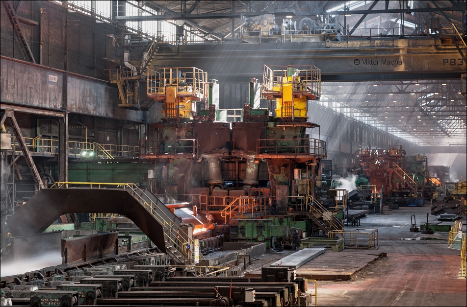 TATA Steel IJmuiden, roughing stand at the hot strip mill 