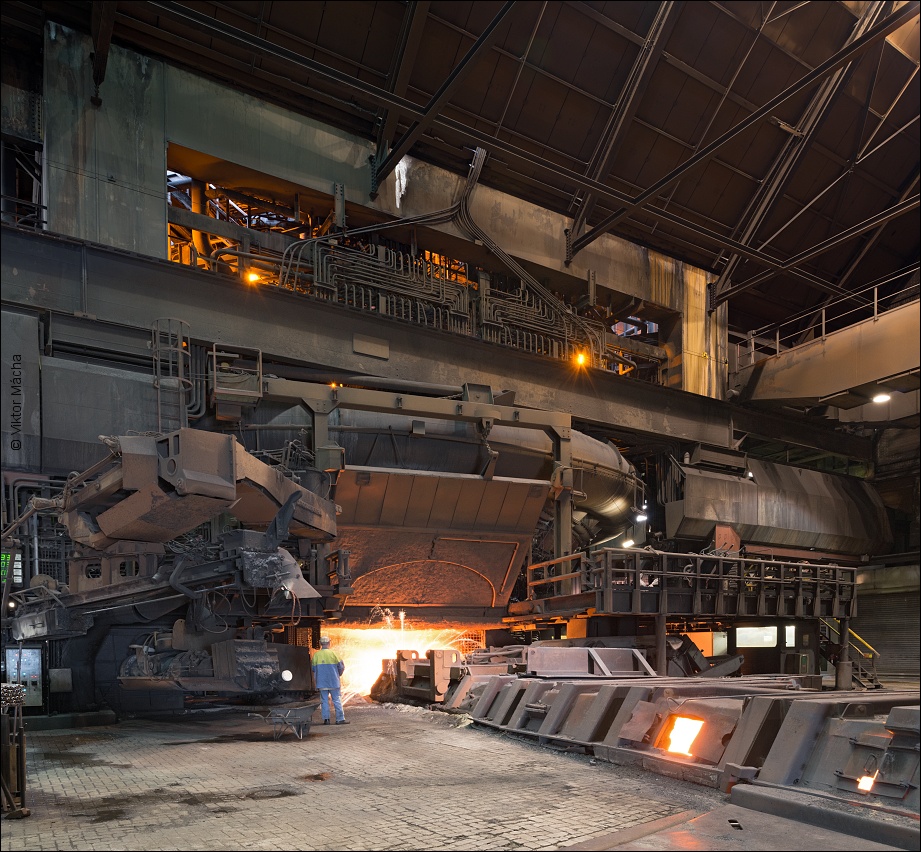 TATA Steel IJmuiden, casting house of blast furnace no.7