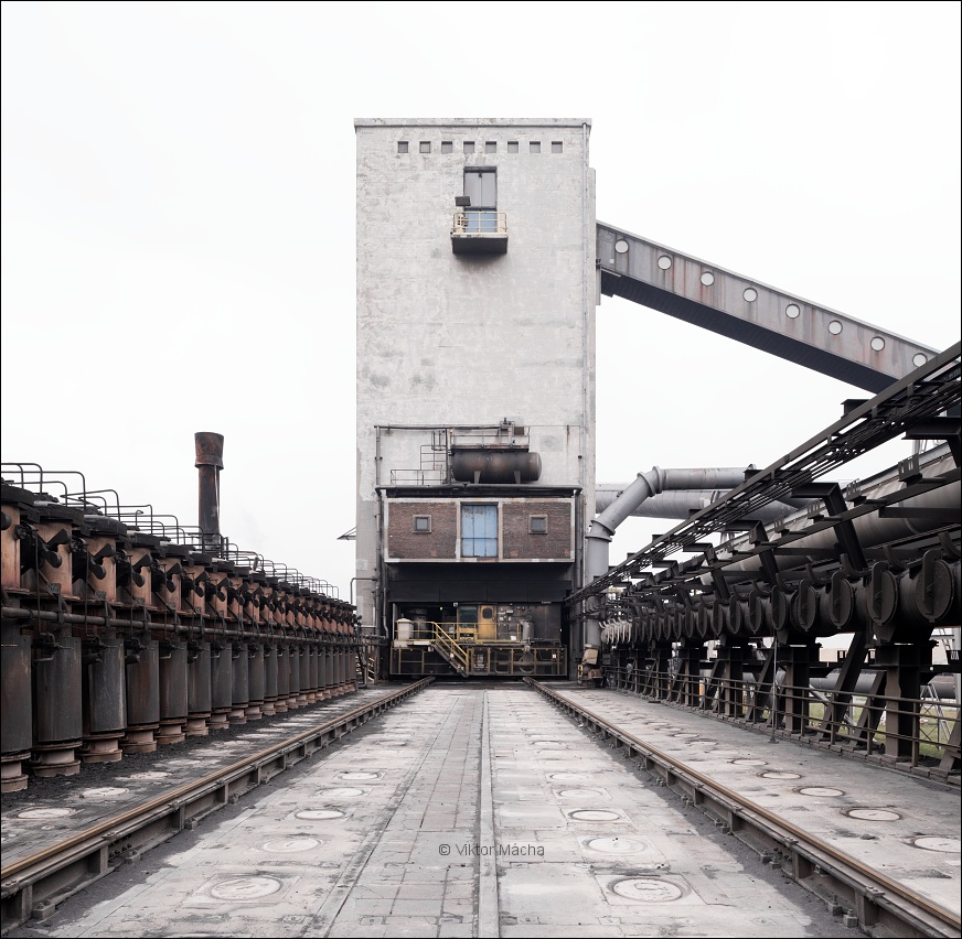 TATA Steel IJmuiden, coal bunker at coking plant no.1
