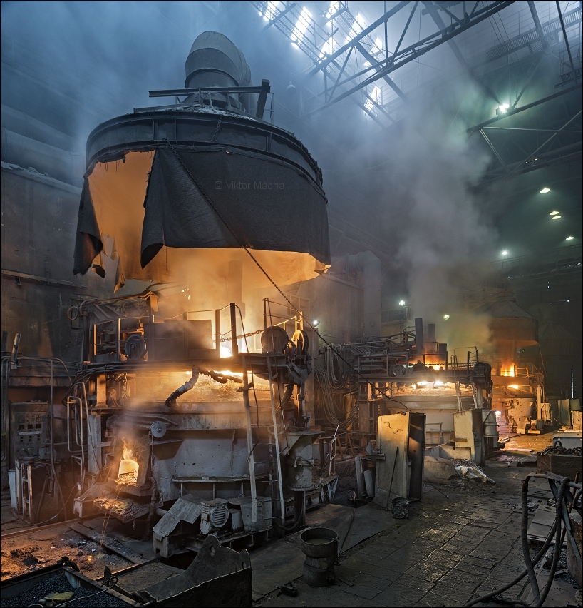 Uraltrak Chelyabinsk, steel foundry