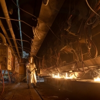 ArcelorMittal Belval - at the continuous...