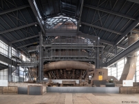 ARBED Esch-Belval - blast furnace casthouse