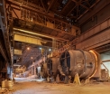 ArcelorMittal Cleveland, ladle storage in...