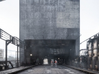 ArcelorMittal Gijón - under the coal bunker