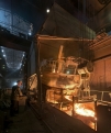 B-stal, tapping the electric arc furnace