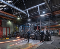 Bedford Steels - manual rolling mill