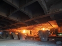 Euronickel Industries, underneath the furnace
