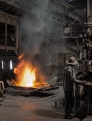 KD Foundry, charging the furnace