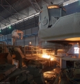 Metalfer Steel mill, continuous caster