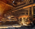 Ural Steel, tapping the blast furnace no.1